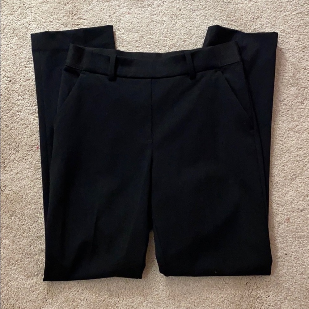 black slacks